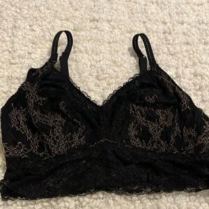 Serphine Black Lace Bralette